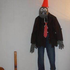 Home Made Plants Vs. Zombies Conehead Zombie Costu